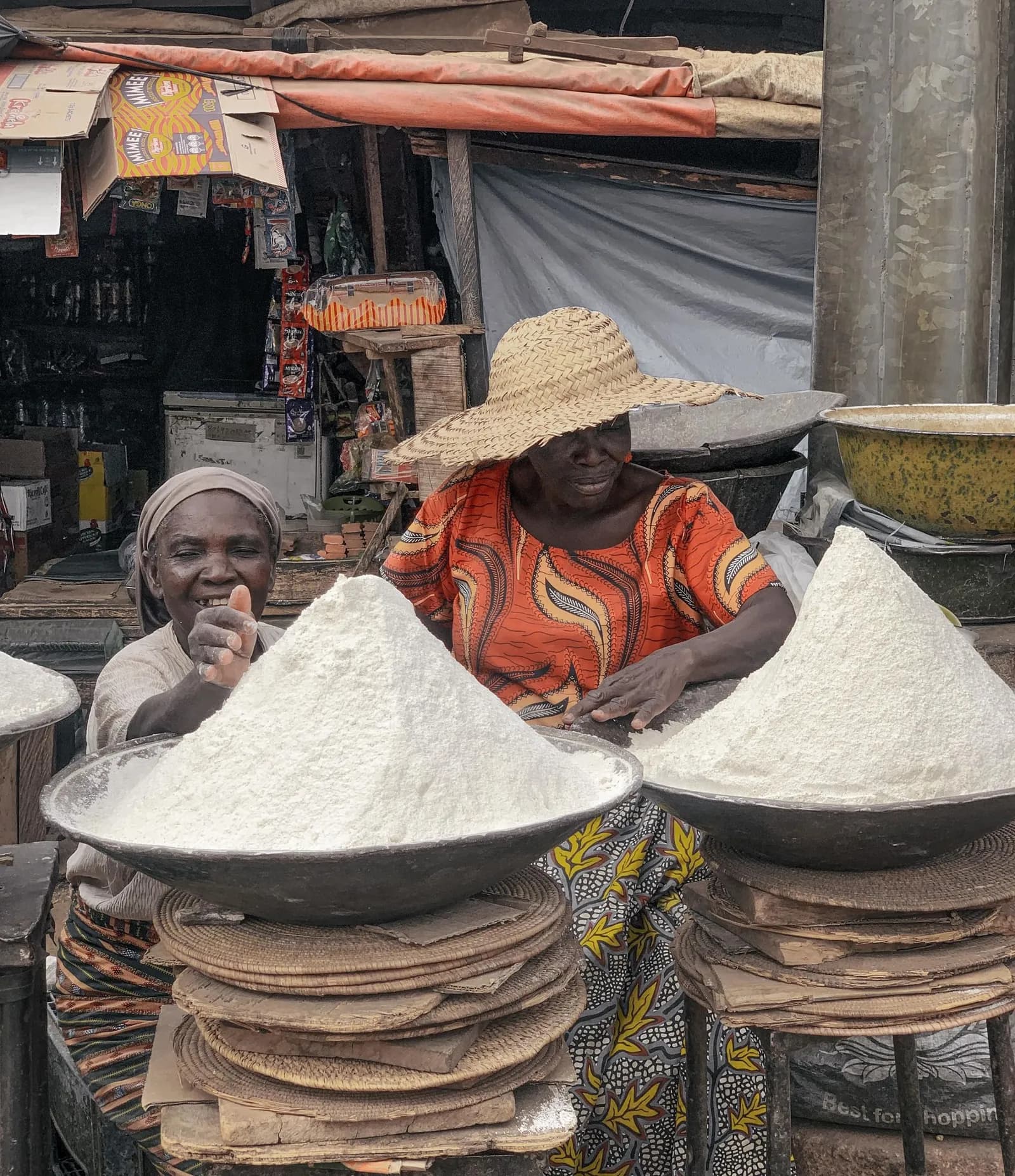 Femmes leaders dans un village